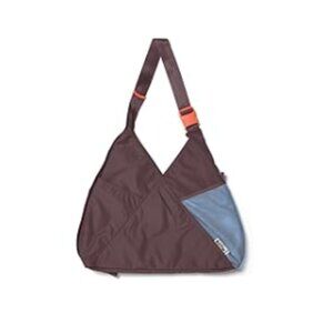 Baboon to the Moon Triangle Tote Bag Deep Mahogany Limited Run